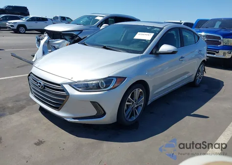 2017 Hyundai Elantra Limited from USA, damaged, VIN 5NPD84LF5HH053437